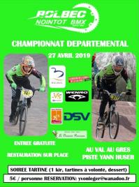 Affiche chpt departemental 567