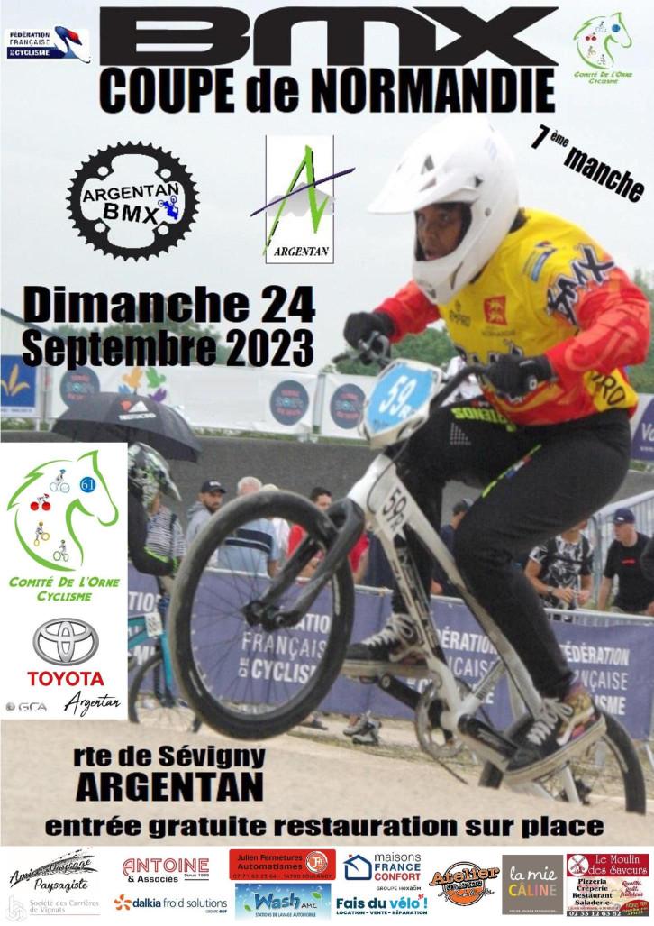 Invitation coupe de normandie argentan bmx 24 septembre 2023